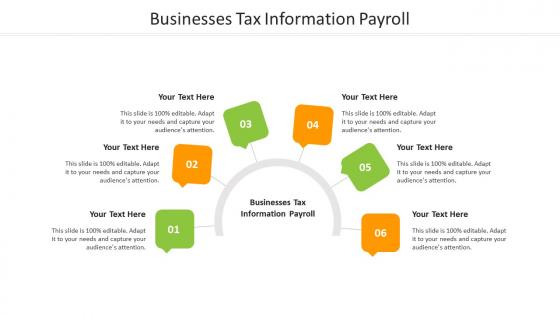 Businesses tax information payroll ppt powerpoint presentation inspiration file formats cpb