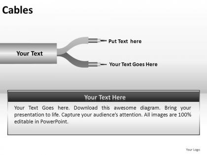 Cables powerpoint presentation slides