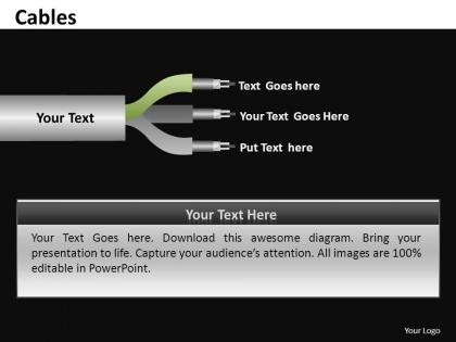 Cables powerpoint presentation slides db