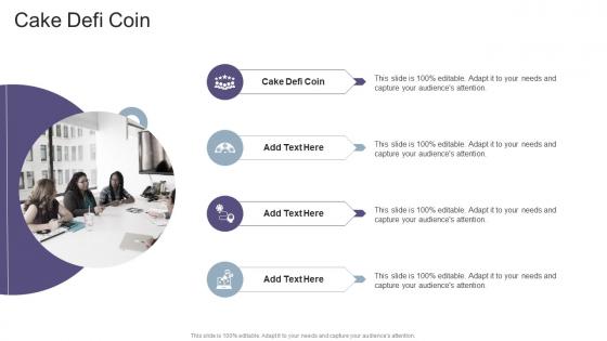 Cake Defi Coin In Powerpoint And Google Slides Cpb