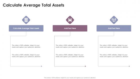 Calculate Average Total Assets In Powerpoint And Google Slides Cpb