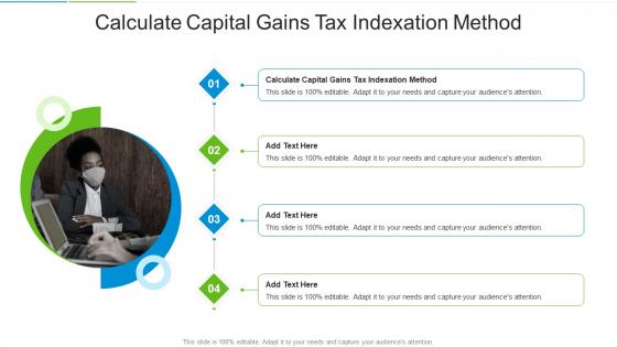 Calculate Capital Gains Tax Indexation Method In Powerpoint And Google Slides Cpb