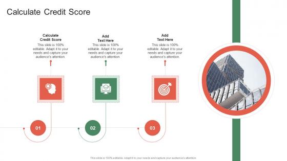 Calculate Credit Score In Powerpoint And Google Slides Cpb