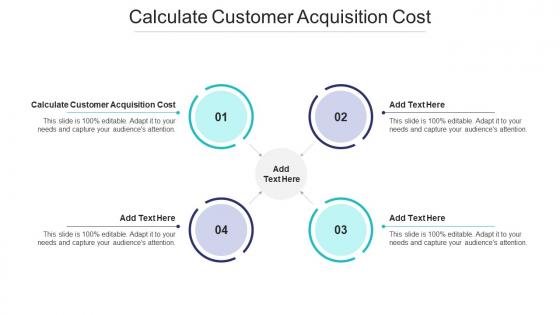 Calculate Customer Acquisition Cost In Powerpoint And Google Slides Cpb