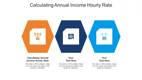 Calculating annual income hourly rate ppt powerpoint presentation outline design ideas cpb