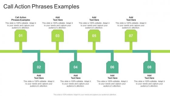 Call Action Phrases Examples In Powerpoint And Google Slides Cpb