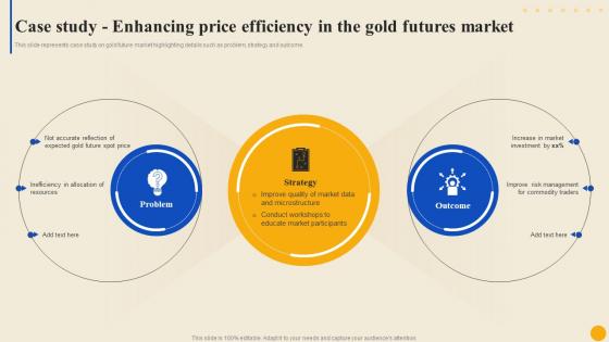 Case Study Enhancing Price Efficiency Commodity Market To Facilitate Trade Globally Fin SS