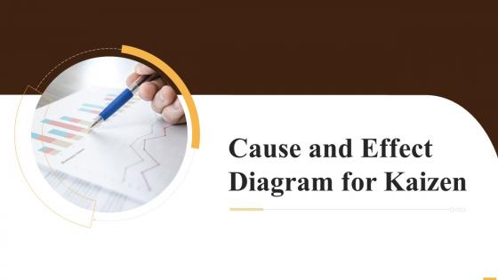 Cause And Effect Diagram For Kaizen Training Ppt