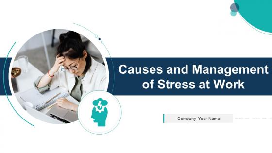 Causes And Management Of Stress At Work Powerpoint Presentation Slides