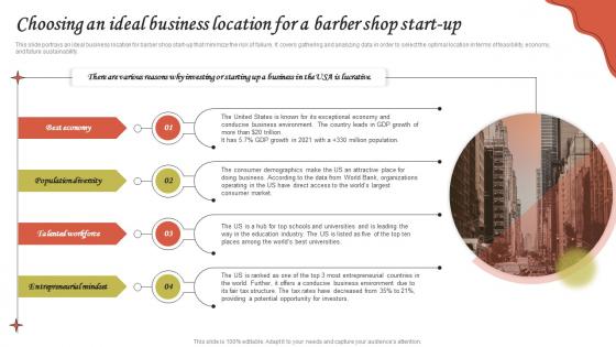 Choosing An Ideal Business Location For A Barber Shop Start Up Hairdressing Business Plan BP SS