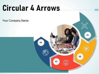 Circular 4 Arrows Development Marketing Measurement Analytics Business Goals