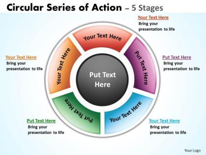 Circular series of action diagrams 8