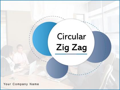 Circular Zig Zag Process Marketing Competitive Analysis Research Strategies