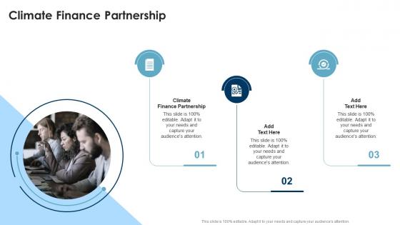 Climate Finance Partnership In Powerpoint And Google Slides Cpb