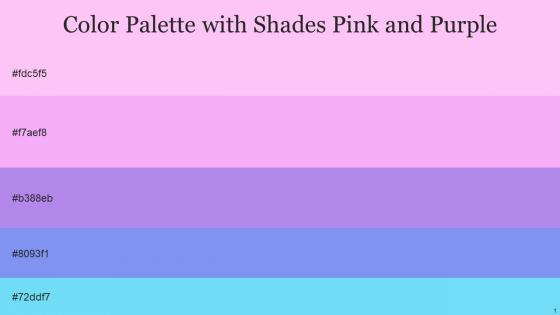 Color Palette With Five Shade Classic Rose Perfume Biloba Flower Portage Malibu