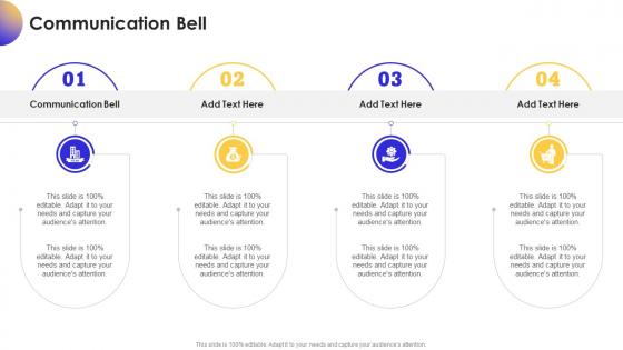 Communication Bell In Powerpoint And Google Slides Cpp