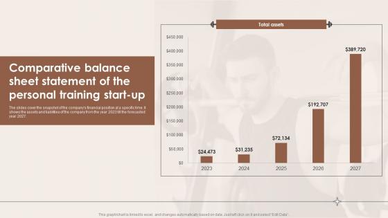 Comparative Balance Sheet Statement Of The Personal Training Specialized Training Business BP SS