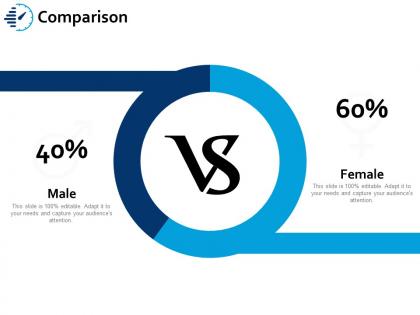 Comparison ppt portfolio information