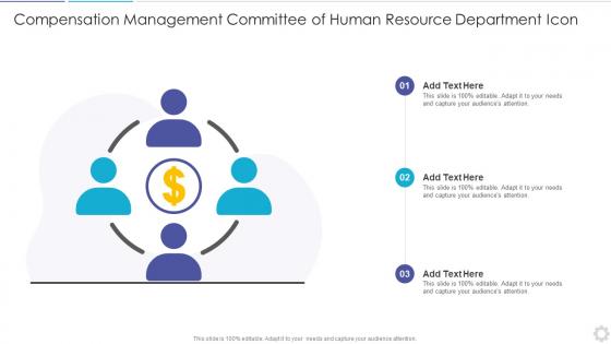 Compensation Management Committee Of Human Resource Department Icon