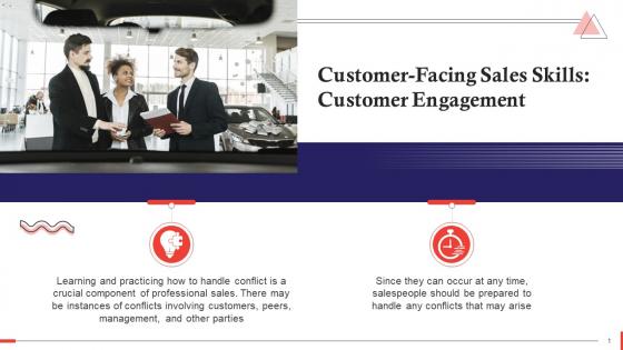 Conflict Management As A Customer Facing Sales Skill Training Ppt