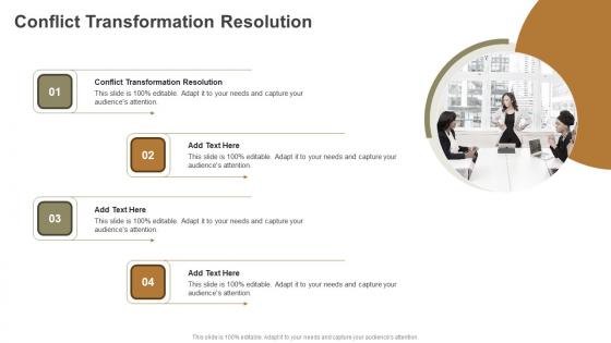 Conflict Transformation Resolution In Powerpoint And Google Slides Cpb