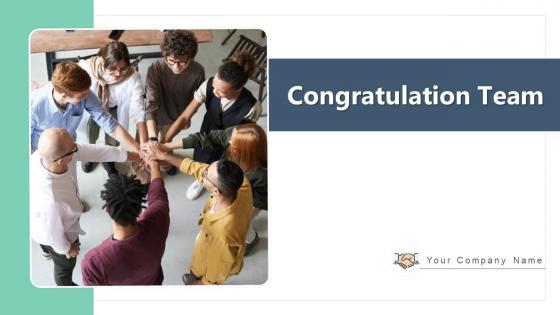 Congratulation Team Powerpoint Ppt Template Bundles