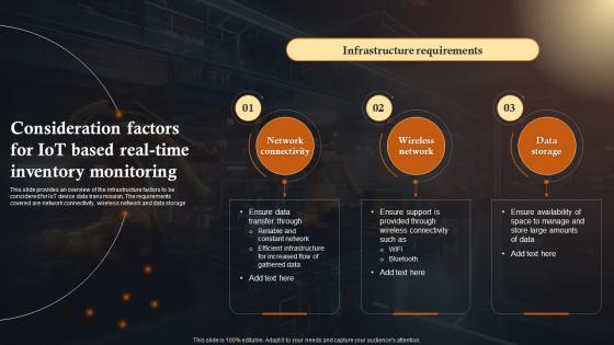 Consideration Factors For IoT Based Real IoT Solutions In Manufacturing Industry IoT SS