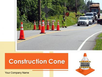 Construction Cone Traffic Barrier Site Building Truck Seaport