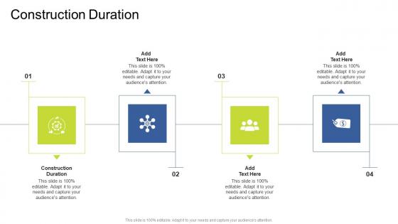 Construction Duration In Powerpoint And Google Slides Cpb