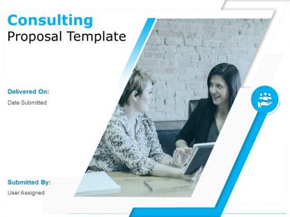 Consulting Proposal Template Powerpoint Presentation Slides