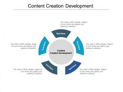 Content creation development ppt powerpoint presentation styles aids cpb