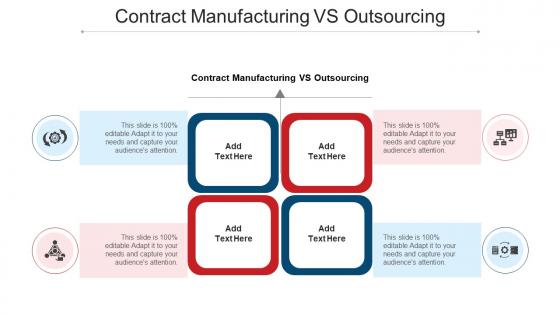 Contract Manufacturing Vs Outsourcing In Powerpoint And Google Slides Cpb