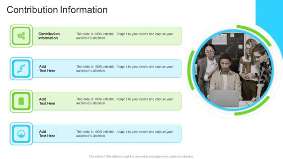 Contribution Information In Powerpoint And Google Slides Cpb