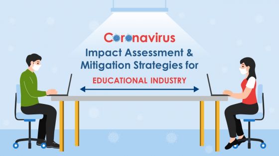 Coronavirus impact assessment and mitigation strategies for educational industry complete deck