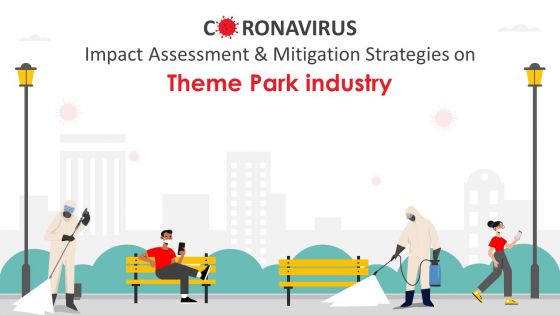 Coronavirus impact assessment and mitigation strategies on theme park industry complete deck