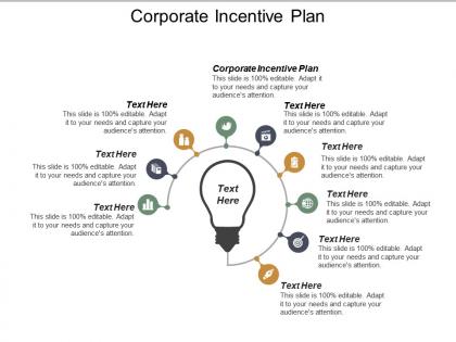 Corporate incentive plan ppt powerpoint presentation infographic template professional cpb