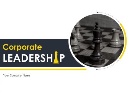 Corporate leadership powerpoint presentation slides