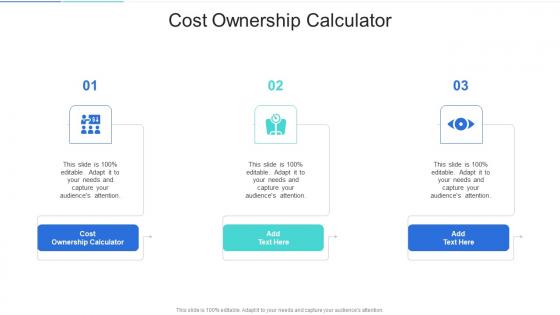 Cost Ownership Calculator In Powerpoint And Google Slides Cpb