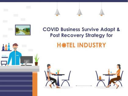 COVID Business Survive Adapt And Post Recovery Strategy For Hotel Industry Complete Deck