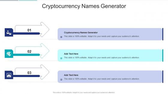 Cryptocurrency Names Generator In Powerpoint And Google Slides Cpb