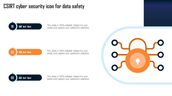 Csirt Cyber Security Icon For Data Safety