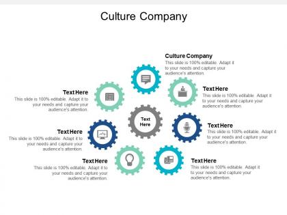 Culture company ppt powerpoint presentation portfolio backgrounds cpb