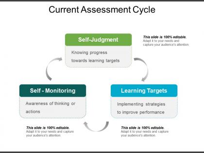 Current assessment cycle ppt sample presentations