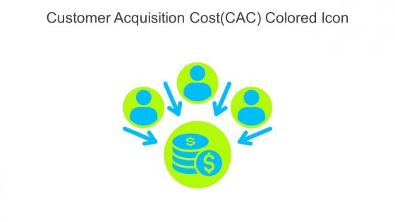 Customer Acquisition Cost CAC Colored Icon In Powerpoint Pptx Png And Editable Eps Format