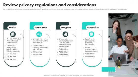 Customer Data Platform Adoption Process Review Privacy Regulations And Considerations