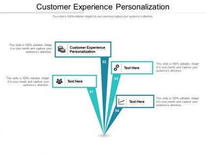 Customer experience personalization ppt powerpoint presentation outline format ideas cpb