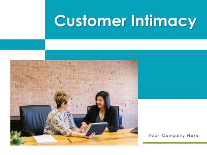 Customer Intimacy Strategy Organizations Management Information Technology