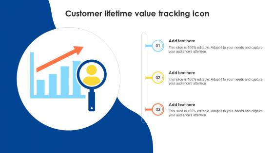 Customer Lifetime Value Tracking Icon