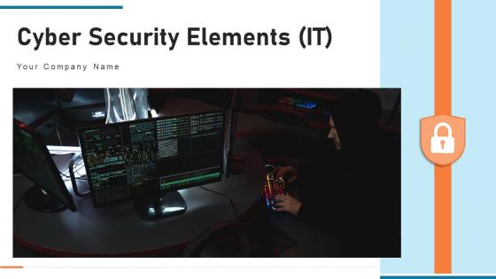 Cyber Security Elements IT Powerpoint PPT Template Bundles