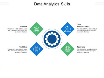 Data analytics skills ppt powerpoint presentation professional show cpb